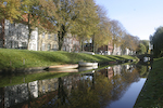 Mittelburggraben in Friedrichstadt