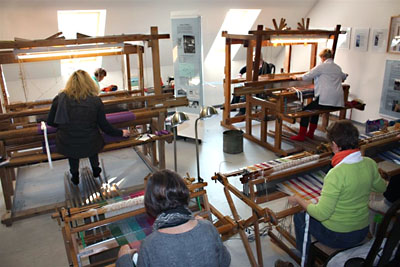 Kurs in der Webstube